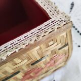 Sewing box, rattan worker