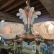 Ezan Art Deco 6-light chandelier