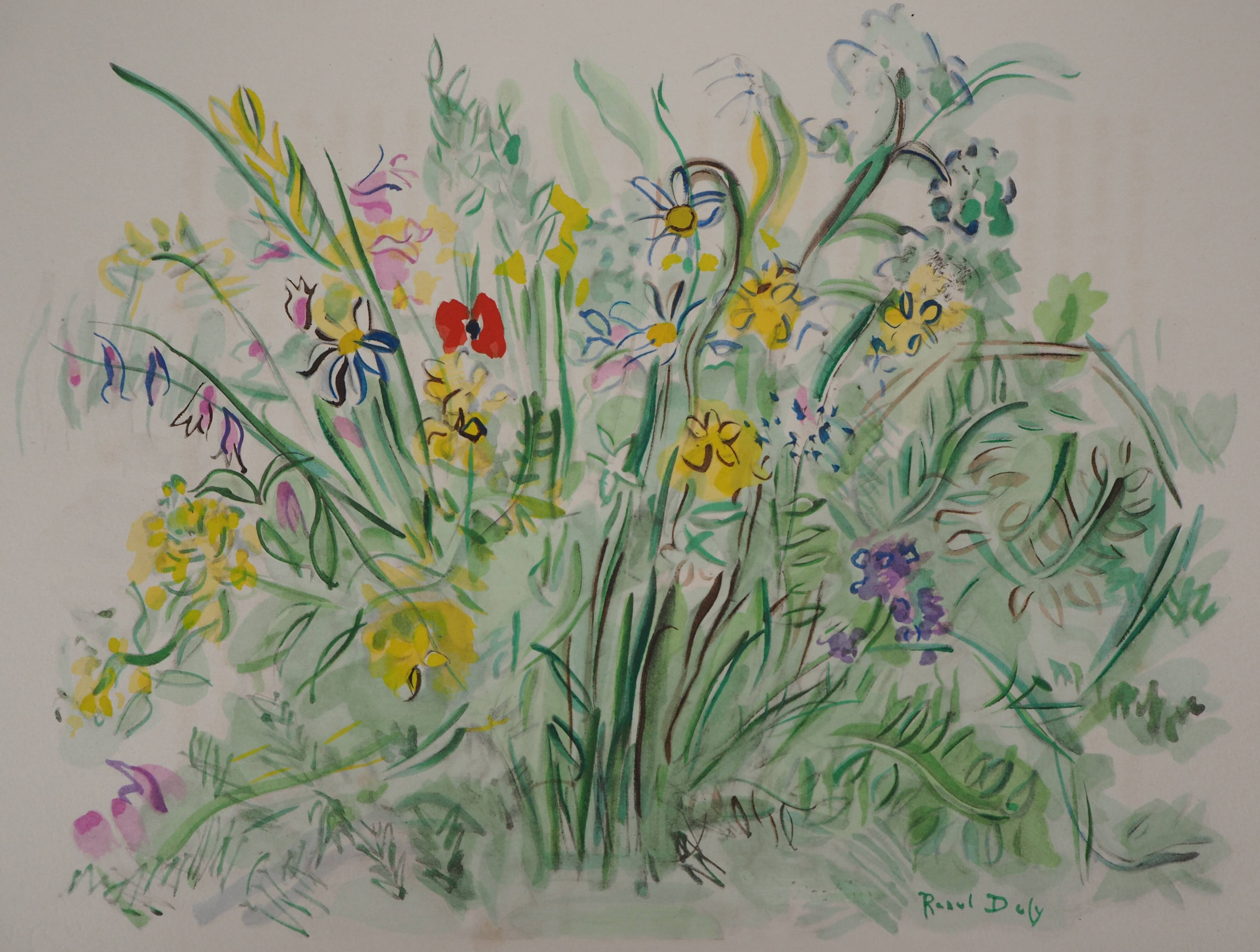 Raoul DUFY: Spring Flowers, Signed Lithograph