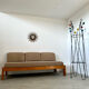 Wooden sofa design Regain France vintage 60s