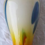 Tony Henri multicoloured glass vase