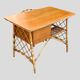 Rattan desk and chair 1960