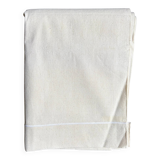 Beige linen sheet with hemstitching #11 ☐ 220 x 310 cm