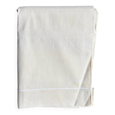 Drap en métis beige avec bourdon n°11 ☐ 220 x 310 cm