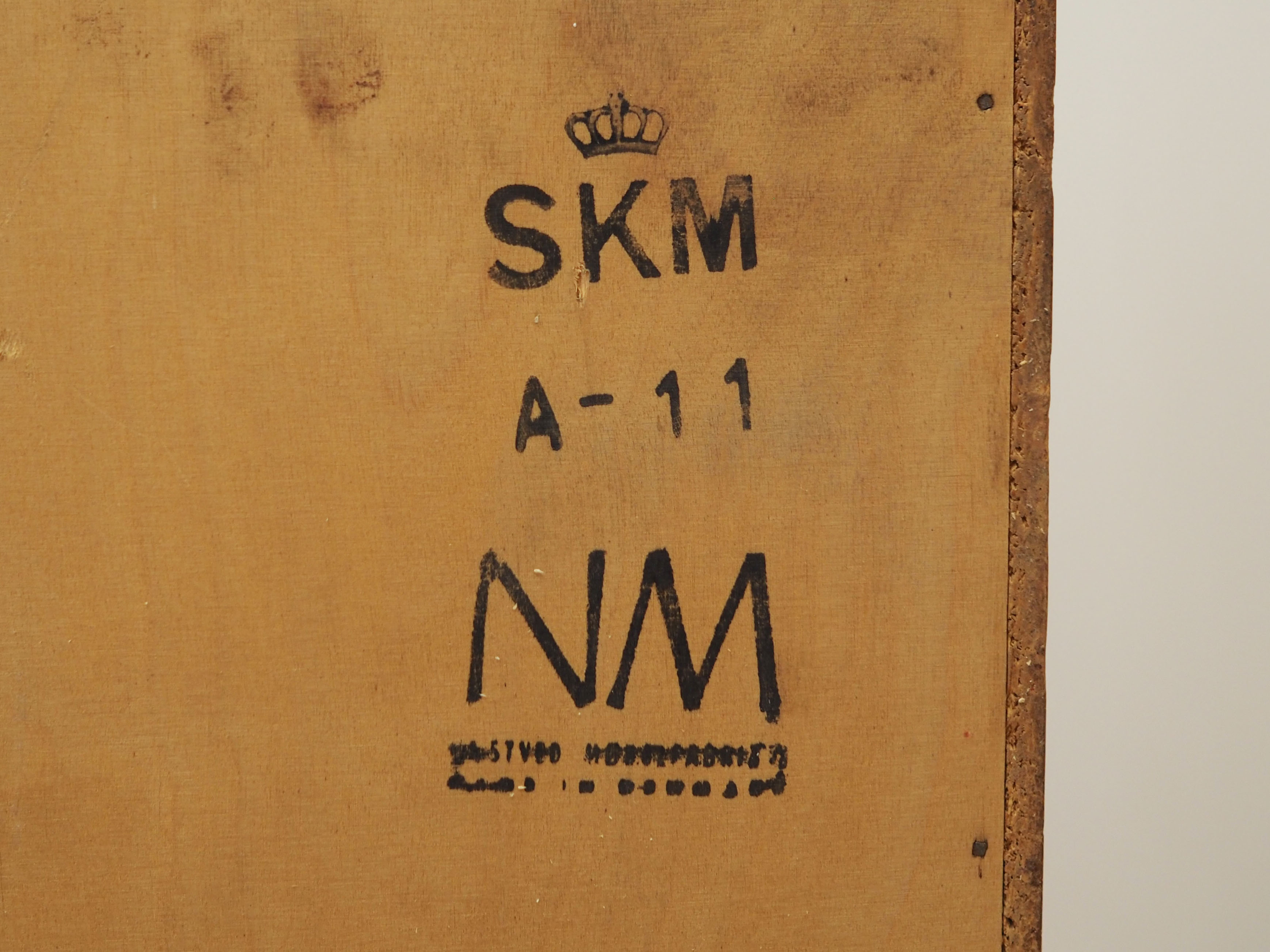 Commode en frêne, design danois, années 1970, fabricant SKM