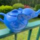 Theiere éléphant bleue vintage