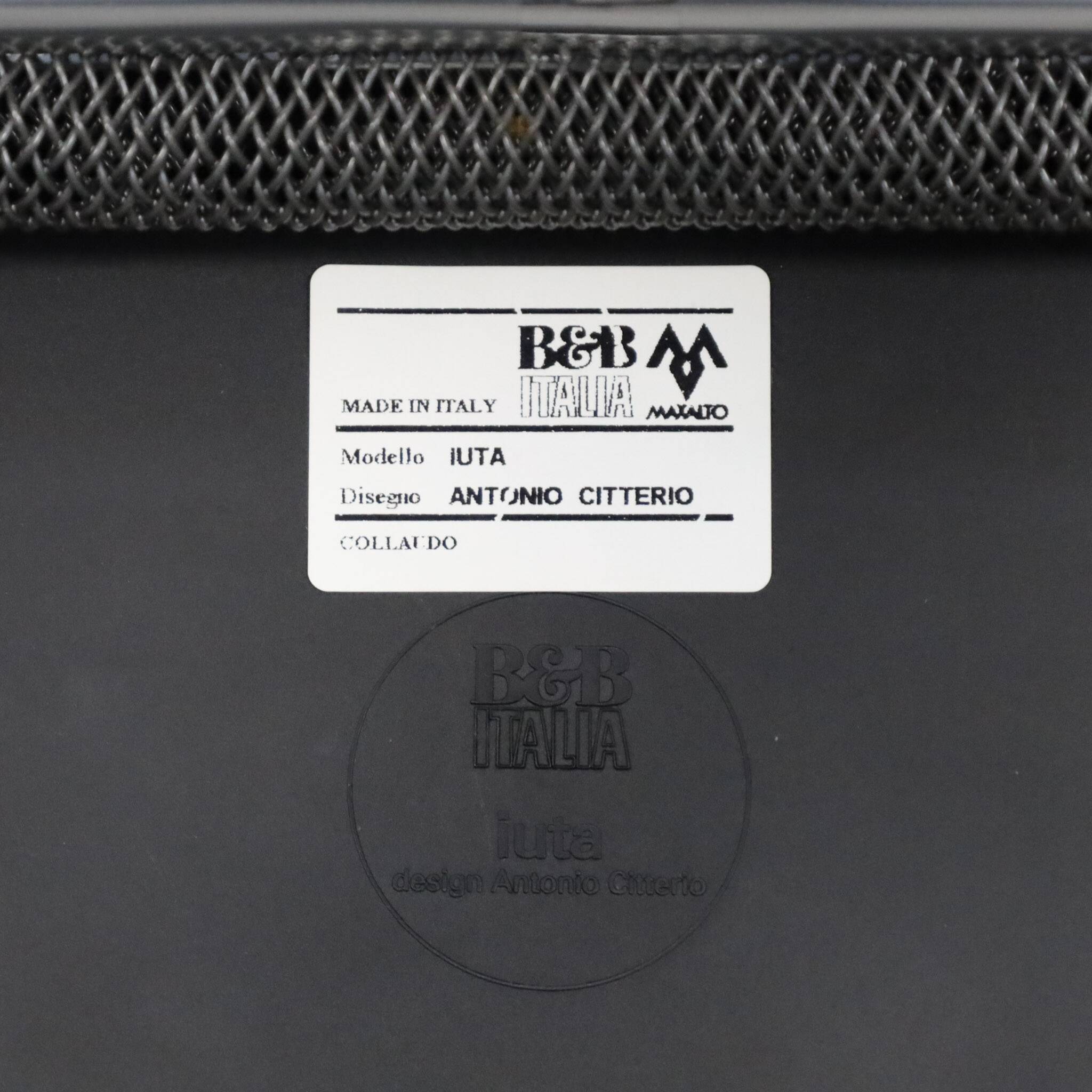Iuta swivel chair by Antonio Citterio for B&B Italia, 2000