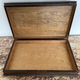 Wooden travel writing box