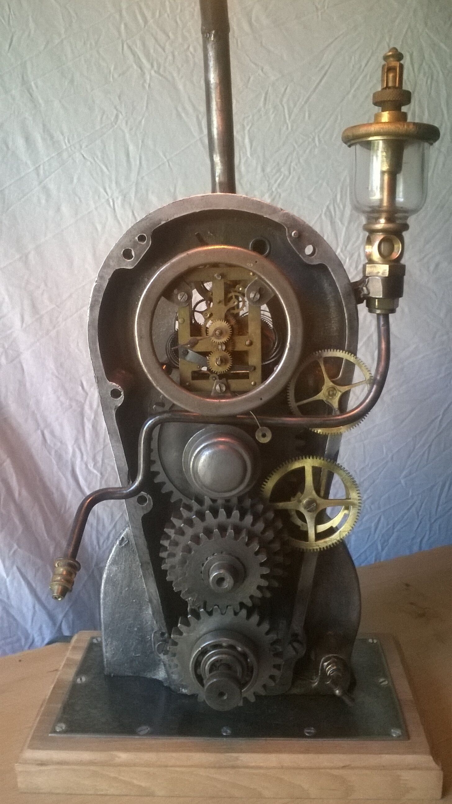 Steampunk lamp