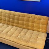 Vintage sofa from the 70s in corduroy