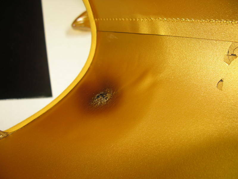 Bronze empire-style hot water bottle or rugged golden brass antals day screwed