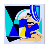Femme à a fenêtre