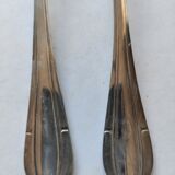 White box fork spoon silver plated