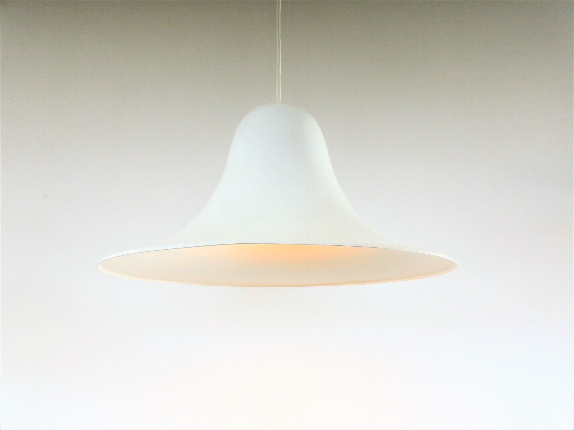White XL 'Pantop' pendant lamp, by Verner Panton for Verpan, 1980