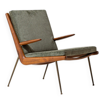 Chaise lounge élégante 'Boomerang' par Peter Hvidt et Orla Møgaard-Nielsen
