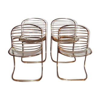 Set 4 chairs Rinaldi model Sabrina