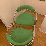Paire de fauteuil design label Zougoise Victoria