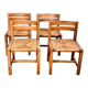 Ensemble de 4 chaises de Maison Regain