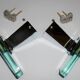 2 rare coat hooks for Fontana Arte Italy