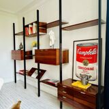 Modular CSS bookshelf by George Nelson for Herman Miller