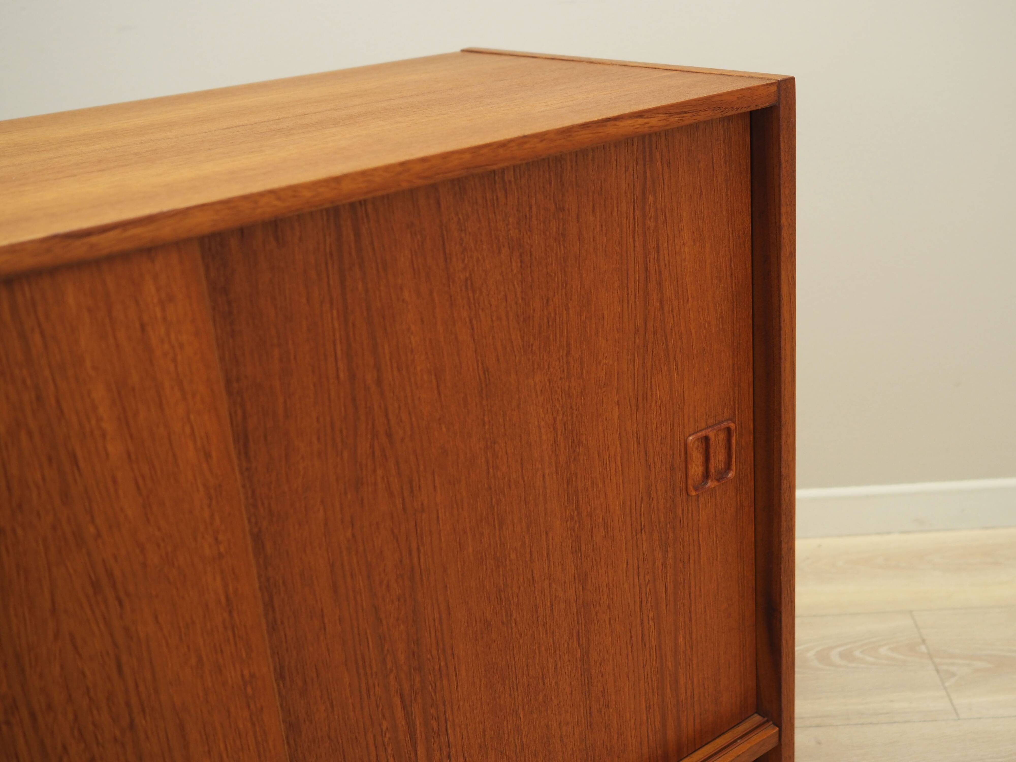 Teak cabinet, Danish design, 1960s, production: Denmark