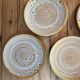Rare 6 Niderviller Model Fauve Dessert Plates