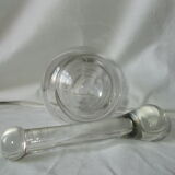 Glass mortar and pestle