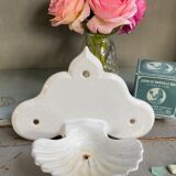 Enamelled soap holder size XL