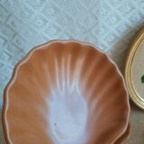 Set of two scallop shell ramekins Emile Henry France