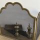 Three-leaf fire screen, fireplace accessory