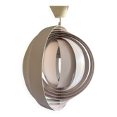 Lampe Pentant « Moon » originales de Verner Panton des années 1960