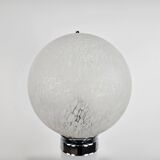 Lampe de table 2 feux en verre de Murano, 1970