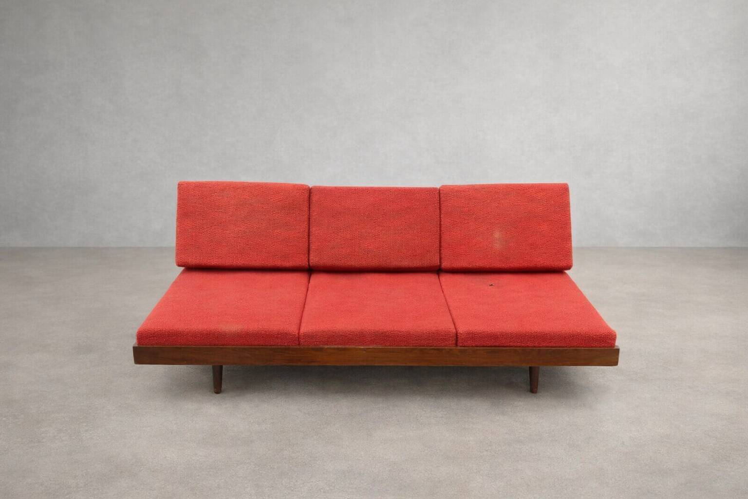 Mid-century folding sofa bed by Jitona, Czechoslovakia, 1970s