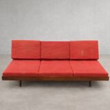 Mid-century folding sofa bed by Jitona, Czechoslovakia, 1970s