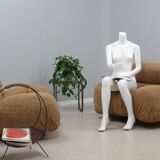 Pair of armchairs by Giuseppe Rossi di Albizzate, 1970s
