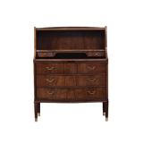 Walnut secretary, Danish design, 60's, production: Denmark
