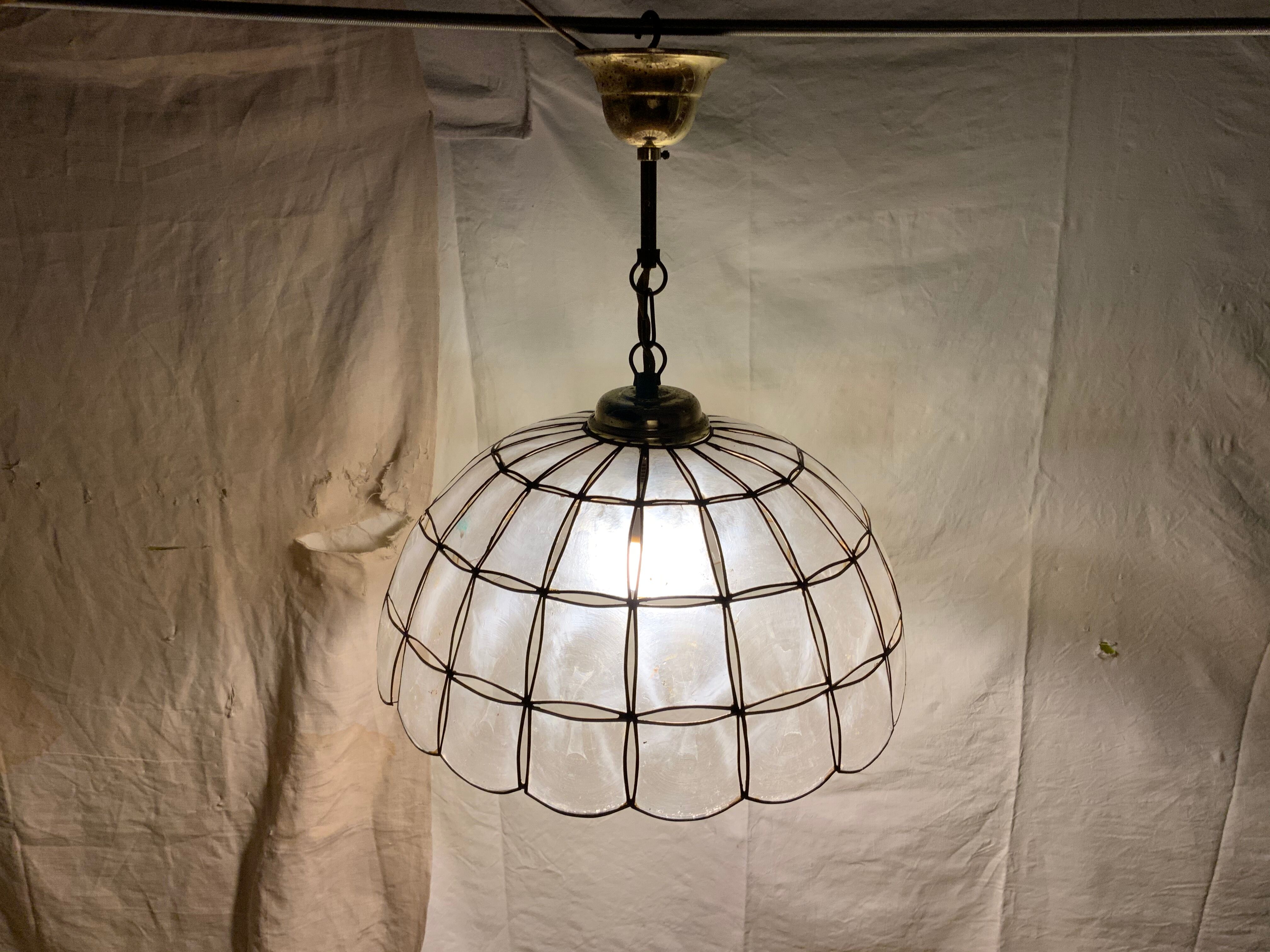 Vintage mother-of-pearl hanging