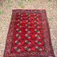 Pakistani Bukhara Carpet 152x118 Wool Mori Handcrafted Red Oriental