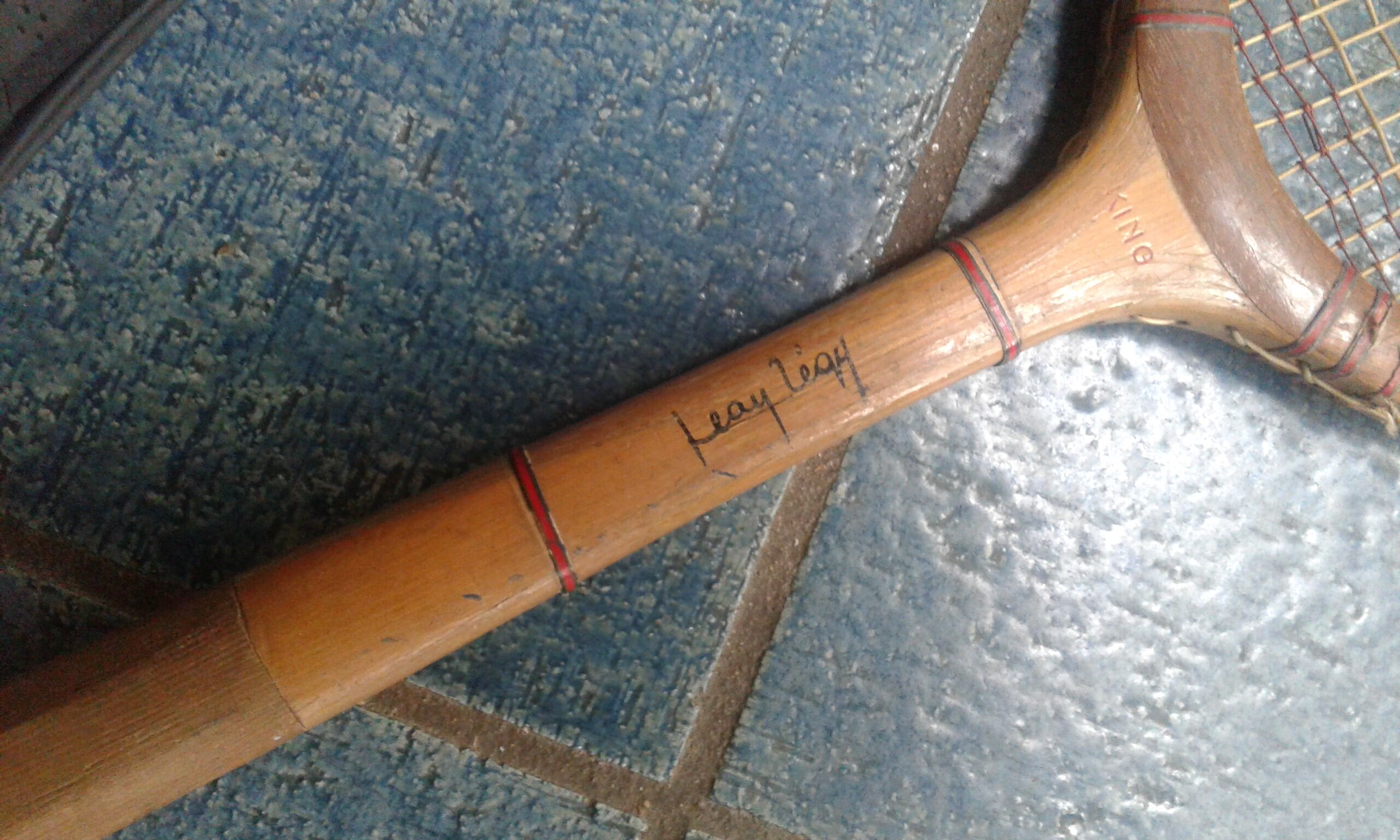 Vintage tennis rackets