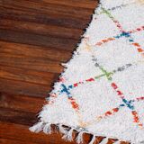 Recycled cotton handmade rug - Reversible - Multicolor