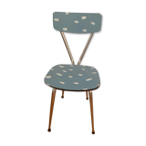 Chaise en formica vintage relookée