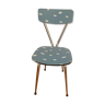 Chaise en formica vintage relookée