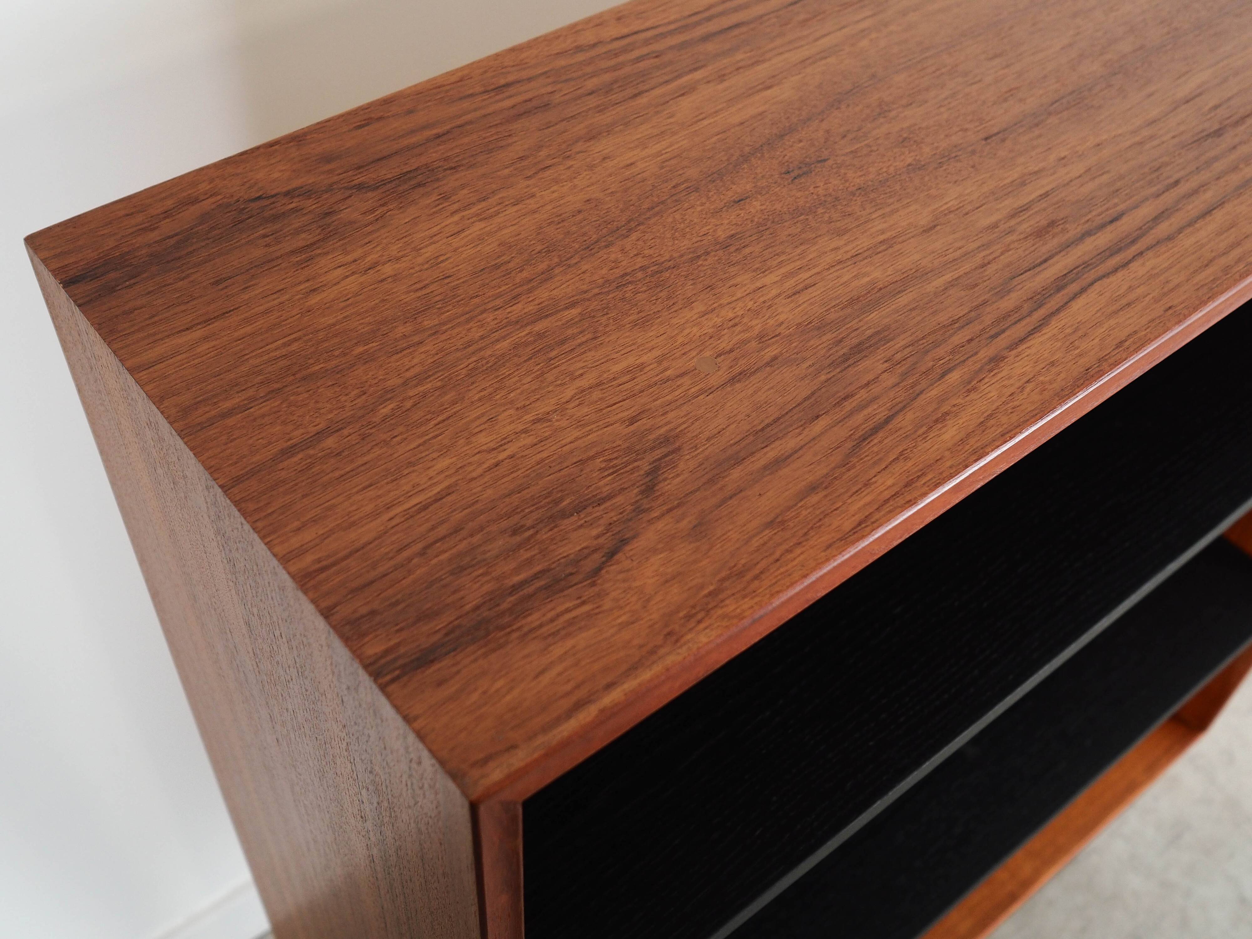 Teak bookcase, Danish design, 1970s, production: Denmark