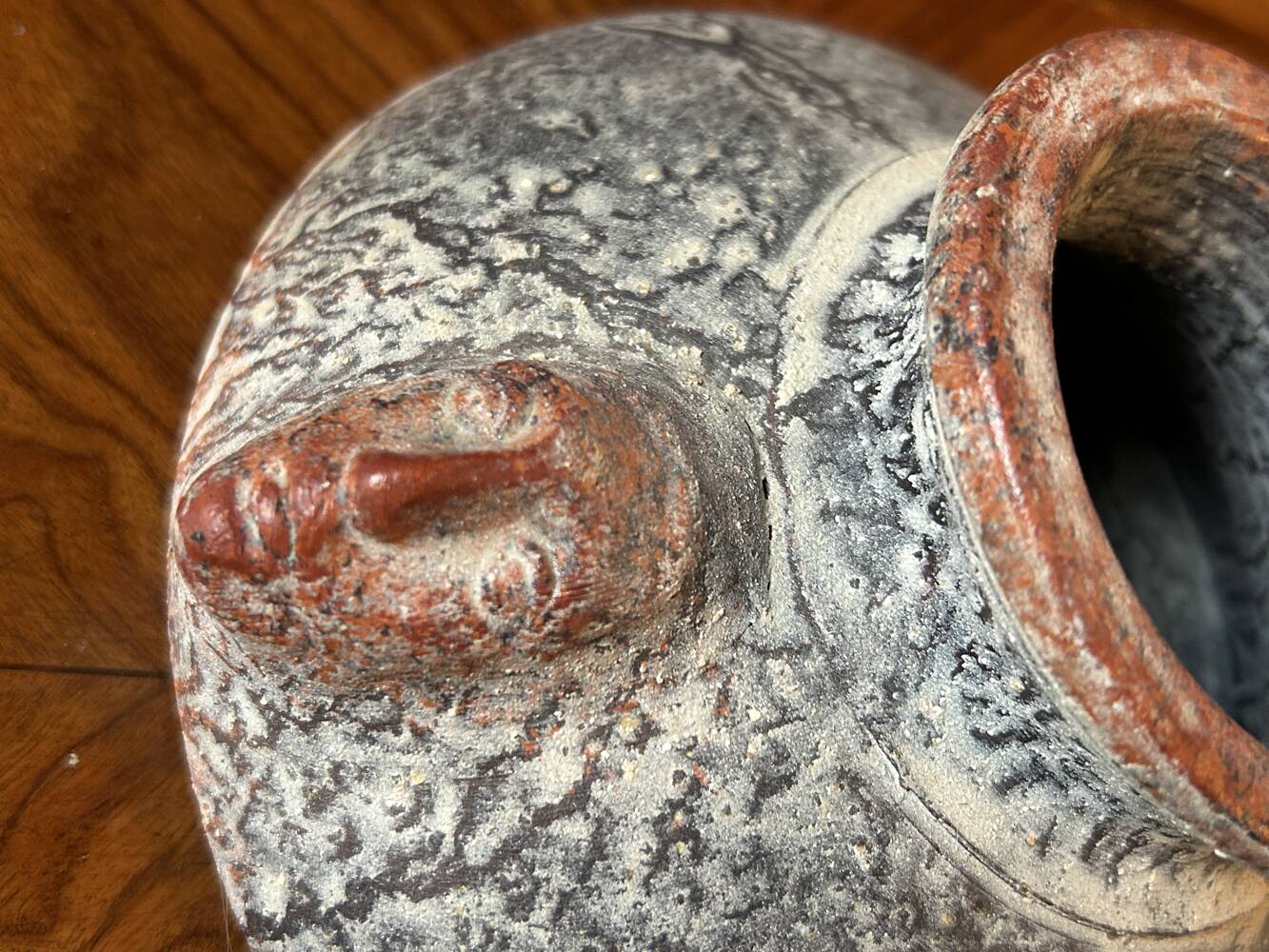 Kostanda vase, Vallauris, vintage, 1960s