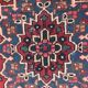 Carpet old Persian Bakhtiar 137 X 202 CM