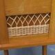 Vintage rattan bedside