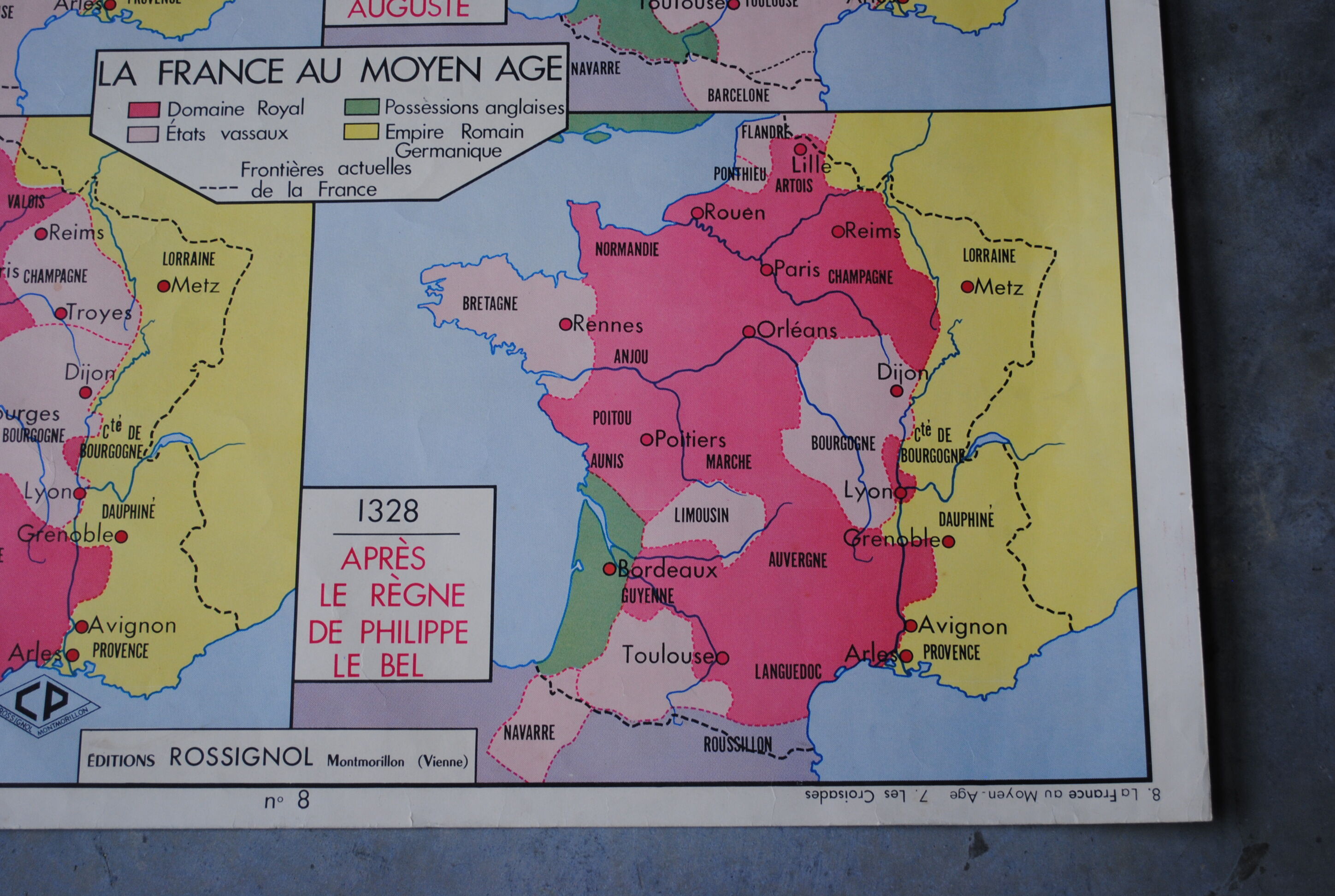 Card school Nightingale the France in the middle age and the Crusades