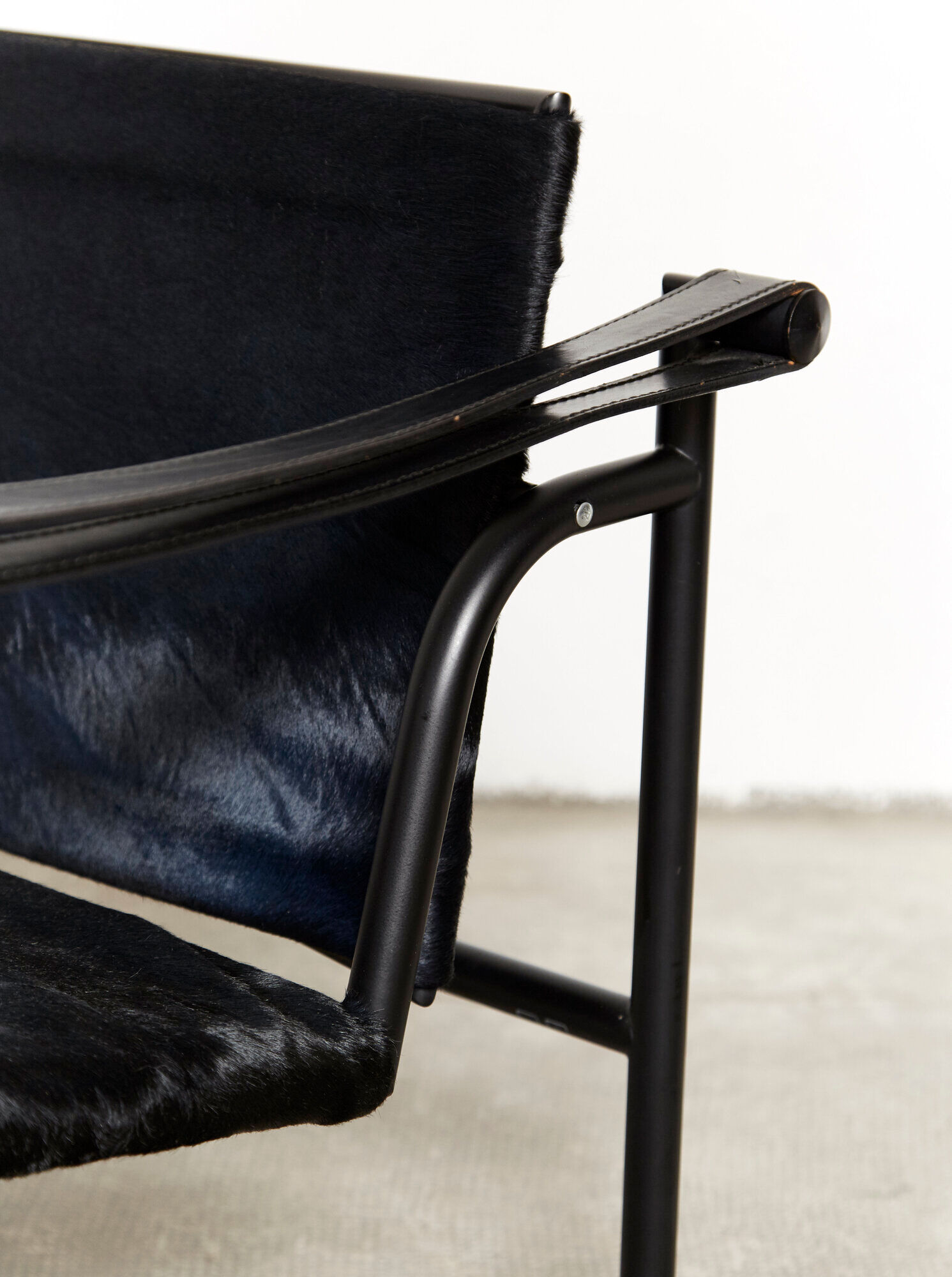 LC1 armchair by Le Corbusier, Perriand, & Jeanneret for Cassina