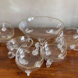 Old crystal punch service