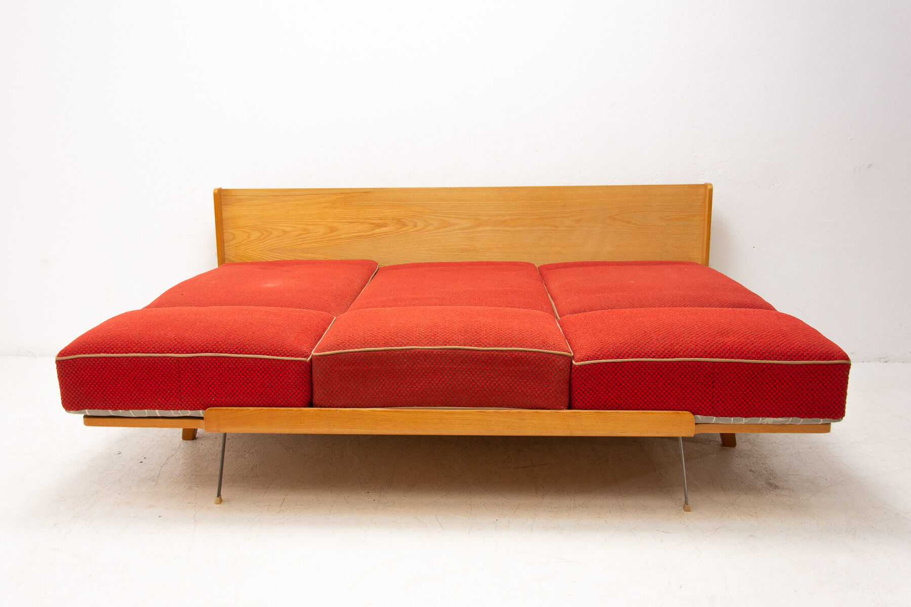 Mid century folding sofabed, 1960´s, Czechoslovakia